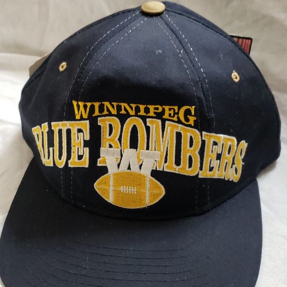 WINNIPEG BLUE BOMBERS CFL FOOTBALL HAT BY STARTER